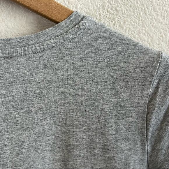 Calvin Klein Neutral Gray Raised Graphic Spellout Tee T-Shirt Classic Small - Picture 6 of 6